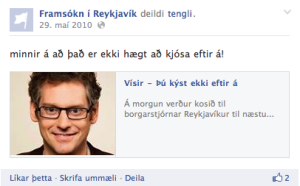 Framsókn í Rvík