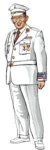 Björn Bjarnason flotaforingi