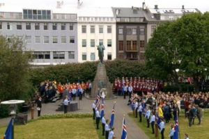 17. júní Austurvöllur