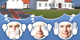 Davíð: Annaðhvort með eða á móti Davíð: Annaðhvort með eða á móti
