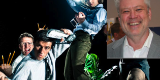 Nú mega félagsfræðingar hætta að þusa. Loksins eitthvað fyrir gaura í leikhúsinu. Sviðakjammi er byssa